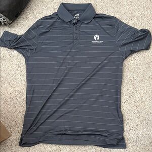 Deer Valley ski resort logo Men’s Gray Polo Shirt